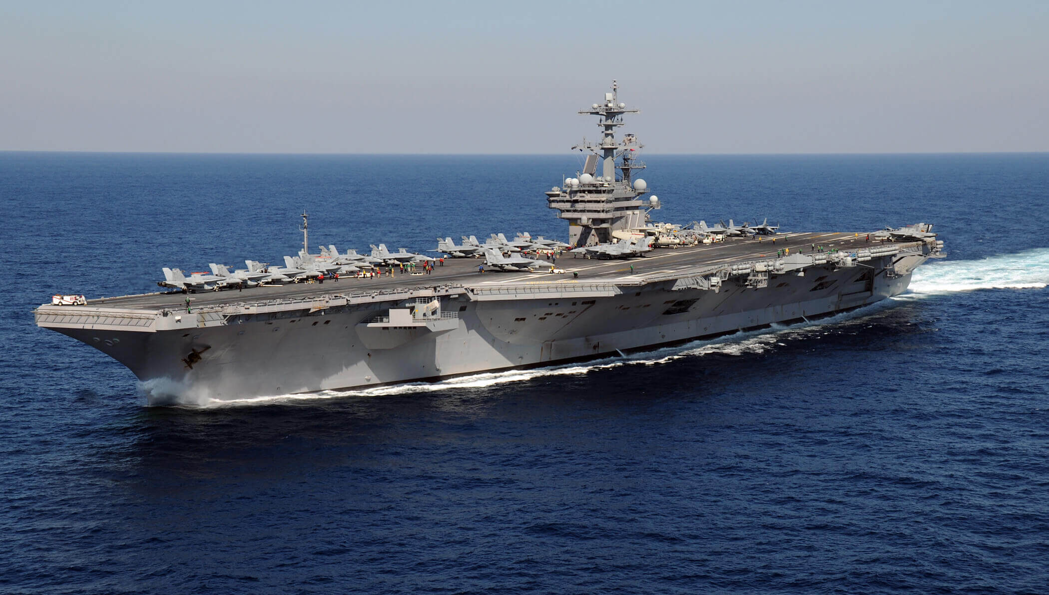 CVN77 Ship